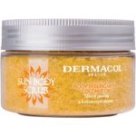 Dermacol Sun cukrový tělový peeling s vůní broskve 200 g – Zboží Dáma