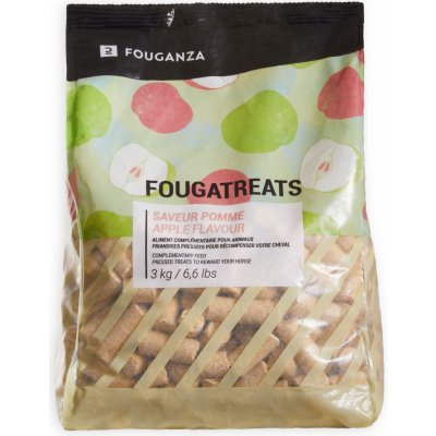 Fouganza Fougatreats Pamlsky pro koně a poníky jablko 3 kg