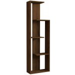 Knihovna Wand Walnut – Zboží Dáma