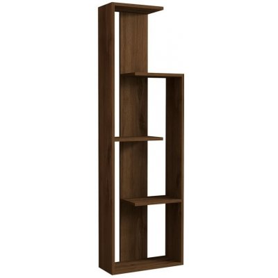 Knihovna Wand Walnut – Zboží Dáma