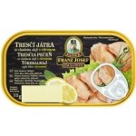 Kaiser Franz Josef Exclusive Tresčí játra ve vlastním oleji s citronem 115g – Hledejceny.cz