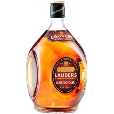 Lauder's Oloroso Sherry Cask 40% 1 l (holá láhev) – Hledejceny.cz