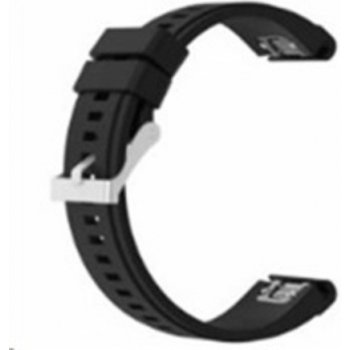 ESES silikonový řemínek pro Garmin Fenix 3/5x/5x sapphire/5x plus/3hr černý 1530000429