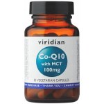 Viridian Co-enzym Q10 with MCT 100 mg 30 kapslí – Hledejceny.cz