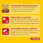 ADLER Česko Pullex Top Lasur 4,5 l dub – Zboží Mobilmania