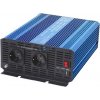 Měnič napětí do auta Carspa P1500UR-12, 12V/230V 1500W čistá sinusovka