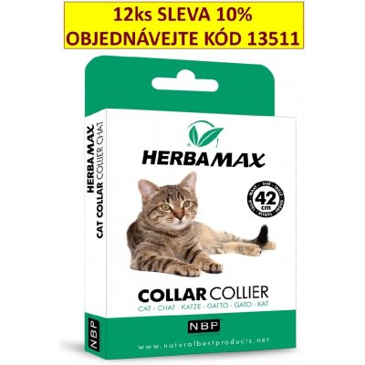 Herba Max Collar Cat antiparazitní obojek 42 cm – HobbyKompas.cz