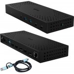 i-tec USB 3.0 / USB-C / Thunderbolt 3, 3x 4K Docking Station + Power Delivery 85W CATRIPLE4KDOCKPD2 – Zboží Živě