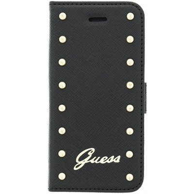 Pouzdro Guess Studded flipové GUFLBKP6LSAB Apple iPhone 6 Plus 5.5" černé – Hledejceny.cz