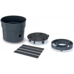 Prosperplast Květináč na pěstování rajčat TOMATO GROWER antracit 35 x 35 x 26,3cm – Sleviste.cz