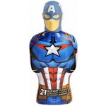 Lorenay Sprchový šampon a pěna do koupele Avengers 3D 2v1 CAPTAIN AMERICA 350 ml – Sleviste.cz