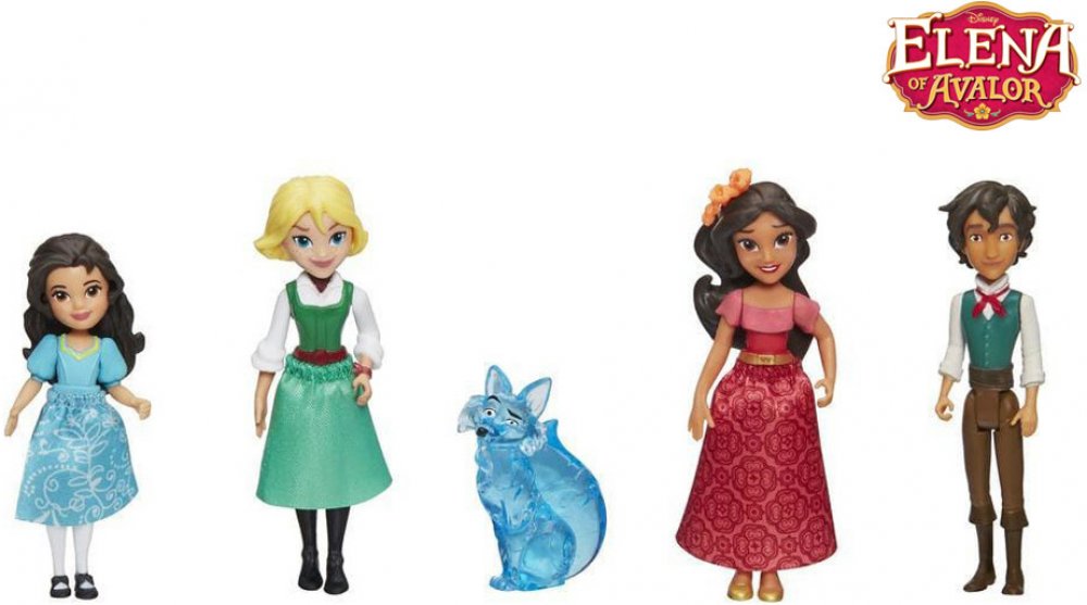 Thinkway Toys Hasbro Disney Princezna Elena z Avaloru set Přátelé Avaloru  2028 | Srovnanicen.cz