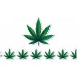 Girlanda Marihuana – Zboží Dáma