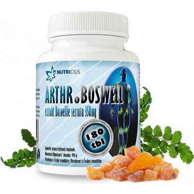 Nutricius Boswellia Serrata Extrakt 180 tablet – Hledejceny.cz