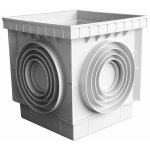 Likov Revizní šachta 550 x 550 mm plastová 160-315 mm šedá – Zboží Dáma