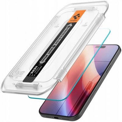 Spigen Glass tR EZ Fit 2 Pack transparency - iPhone 16 Pro Max AGL07907 – Zboží Živě