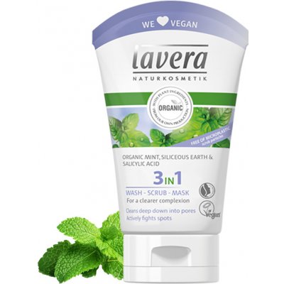 Lavera 3v1 čisticí peelingová maska 125 ml – Zbozi.Blesk.cz