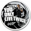 Perth Mint Stříbrná mince 007 James Bond Movie: You Only Live Twice Tuvalu 1/2 Oz