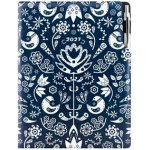 Design A4 týdenní 2027 modrá – Zboží Mobilmania