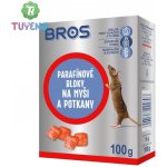 Rodenticid BROS parafínové bloky na myši a potkany 100g – Hledejceny.cz