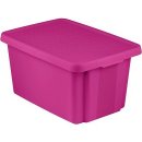 CURVER Essentials Box - Úložný box s víkem 45L Purple