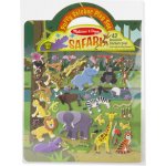 Melissa & Doug Adhezní sešit se samolepkami Safari – Hledejceny.cz