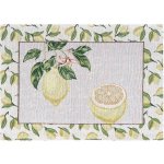 SCANquilt MOTIV citróny žlutozelená Prostírání 30x45 cm – Zboží Dáma