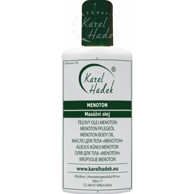 Karel Hadek Menoton tělový olej 20 ml