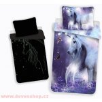 Jerry Fabrics Povlečení Unicorn svítící efekt 140x200 70x90 – Zboží Mobilmania