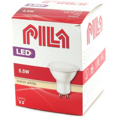 Pila žárovka LED 500lm GU10 WW 120D ND – Hledejceny.cz