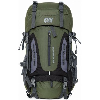Kubisport BA60K-ZE Mountains 60 l zelený – Zboží Dáma
