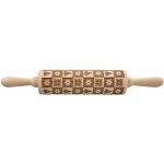 Váleček dřevo Dekor 20/38 cm Vánoce – Hledejceny.cz