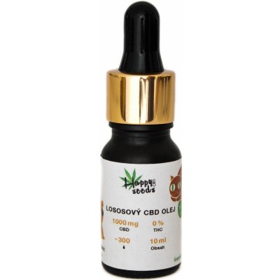 happy seeds Lososový CBD olej pro zvířata 10% 30 ml – Hledejceny.cz