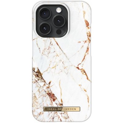 iDeal Of Sweden Fashion zadní iPhone 15 Pro Carrara Gold – Zboží Mobilmania