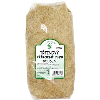Zdraví z přírody Cukr třtinový Golden 1000 g