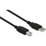 Digitus AK-300102-030-S USB A/samec na B/samec, 2x stíněný, 3m, černý – Hledejceny.cz