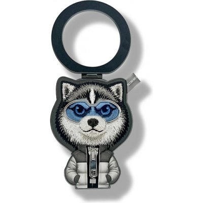 Magnetická přívěska Nimmy Cool&Cute 2.0 Wolf – černá – Zboží Mobilmania