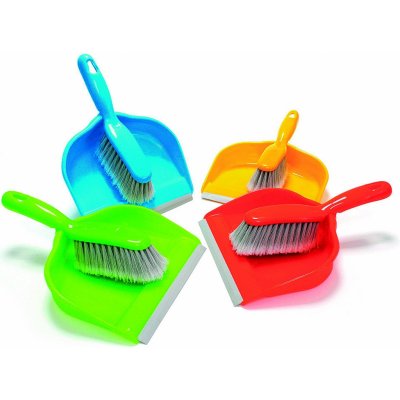 Cleanex Trade De Lux lopatka s gumovým okrajem a smetáčkem – Sleviste.cz