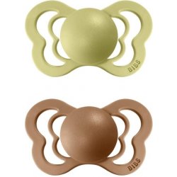 Bibs silikon ortodonické 2 ks Couture Meadow earth