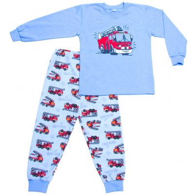 Betty mode pyžamo Hasiči na modré – Zboží Mobilmania