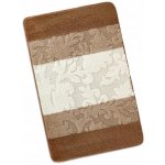 Bellatex Bany orion bílá béžová hnědá 60x100 cm – Zbozi.Blesk.cz