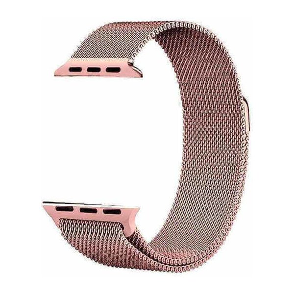 SES Elegantní kovový pásek pro chytré hodinky Apple Watch 40 mm 5.série -  světle růžový 9069 od 329 Kč - Heureka.cz