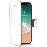 Pouzdro Celly Wally Apple iPhone X/Xs bílé – Zboží Mobilmania