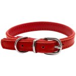 BAFPET Kožený obojek DENY hladký – Zbozi.Blesk.cz