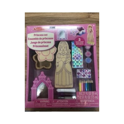 MELISSA & DOUG Y-Vymaluj a sestav 25x29cm /Princezna/ MDk19543 – Hledejceny.cz