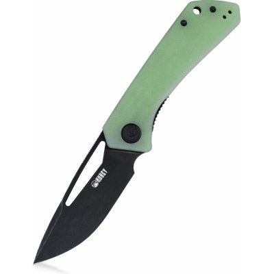 KUBEY Thalia Front Flipper EDC Pocket Folding Knife Jade G10 Handle KU331E – Zboží Mobilmania