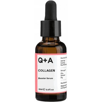 Q+A Kolagenové sérum pro posílení pleti | Sérum na obličej s kolagenem 15 ml – Hledejceny.cz