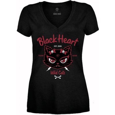 BLACK HEART WILD CAT Černá – Sleviste.cz