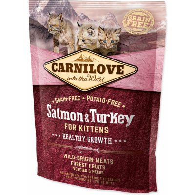 Carnilove Salmon & Turkey Kittens Healthyowth 400 g