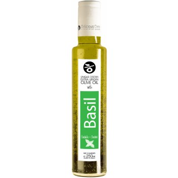 Delicious Crete Extra panenský olivový olej s bazalkou 250 ml